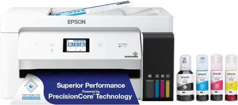 Epson EcoTank ET-15000 Review: Cost-Effective All-in-One Printing for Home and Small Office Use
