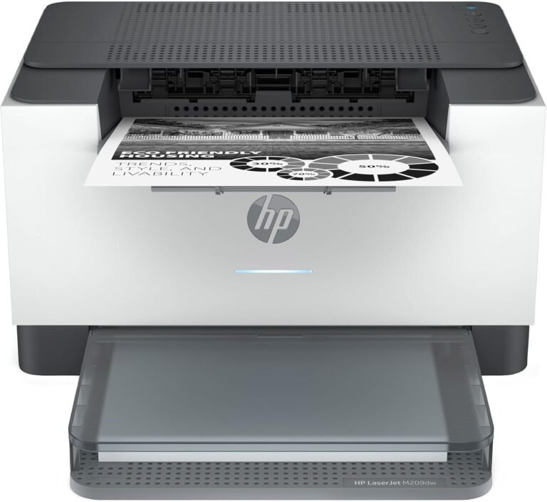 HP LaserJet M209dw Wireless Printer Review: Speed, Security, and Small-Team Efficiency