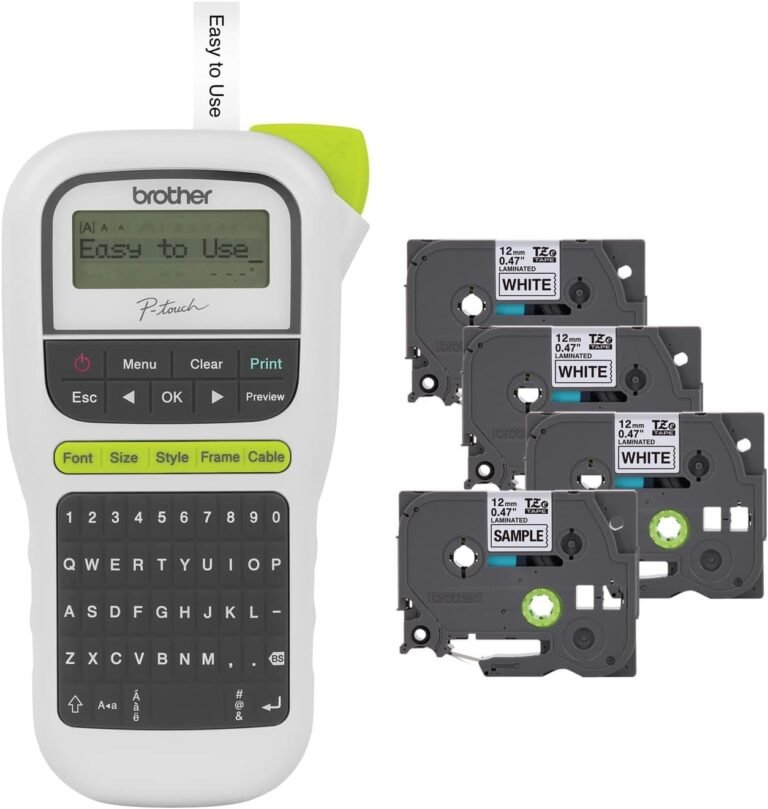 Brother P-Touch PTH110BP Label Maker Review: Portable Labeling for 2026