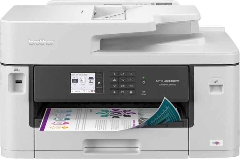 Brother MFC-J5340DW Review: High-Speed Color Inkjet All-in-One Printer for Small Businesses