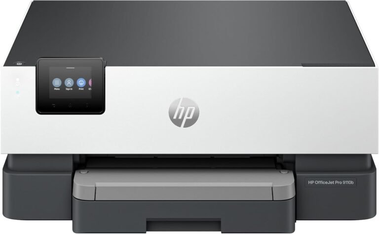HP Officejet Pro 9110b Desktop Wireless Inkjet Printer Review: Performance, Features, and Use Cases