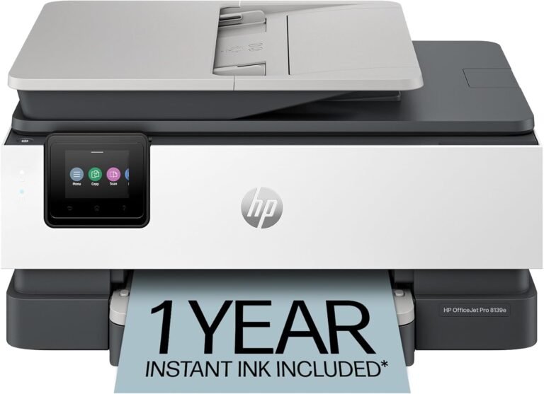 HP OfficeJet Pro 8139e Review: Best-In-Class All-in-One Printer for Home and Small Office Use