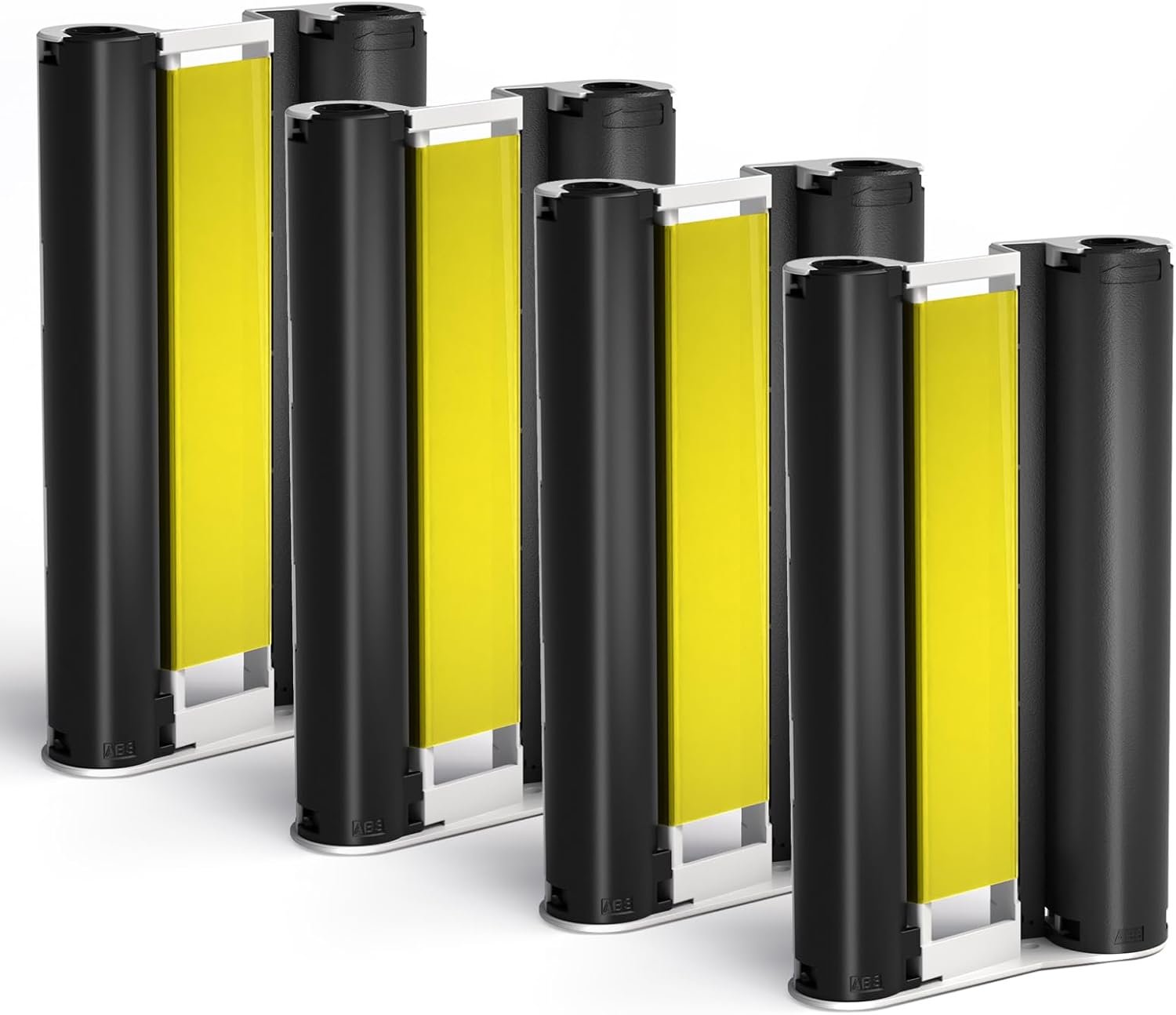 Selphy CP1300 CP1500 Ink Cassette Compatible with Canon Selphy KP-108IN Color Ink Cartridges KP108 for CP1200 CP1000 CP910 CP900 CP760 CP740 Wireless Compact Photo Printer 4 x 6 inch, 4-Pack, No Paper