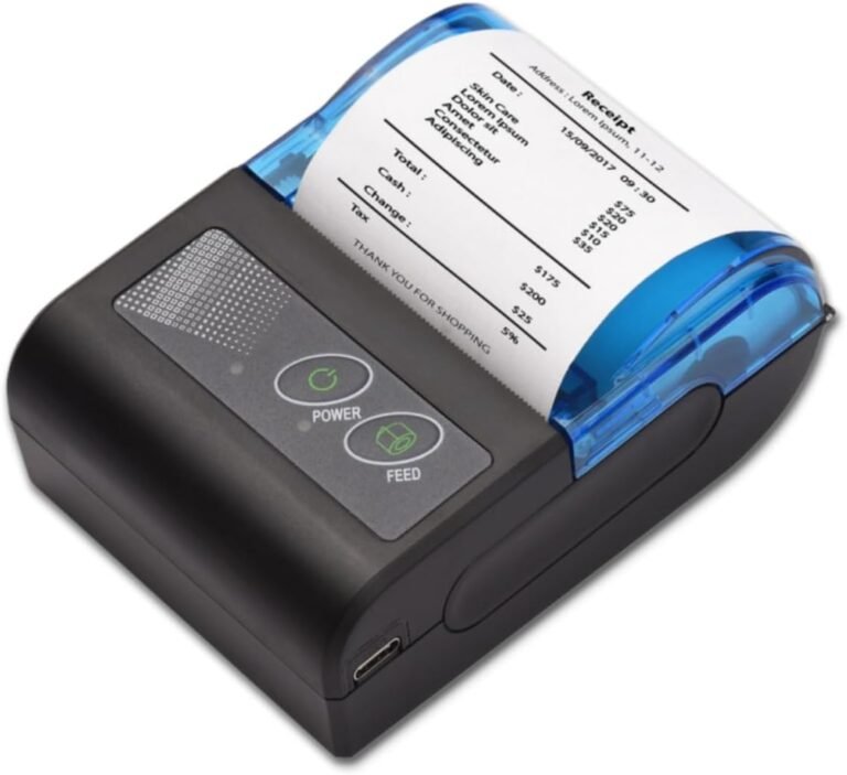 Thermal Receipt Printer Review: 58mm Portable USB Thermal Printer for Retail & Hospitality