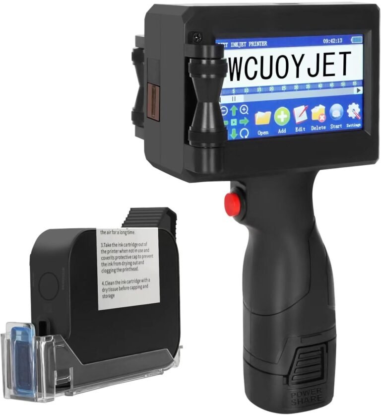 H760 Handheld Inkjet Printer Review: Portable Printing for Industrial and Mobile Use