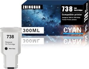 ZHINGUAN 738 Cyan Ink Review