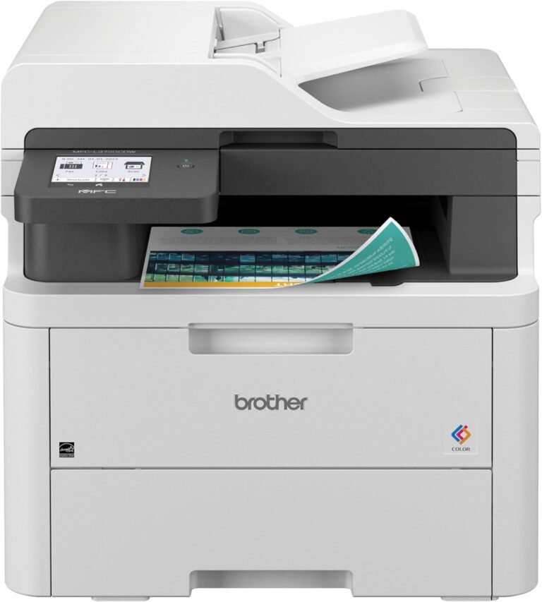 Brother MFC-L3720CDW Wireless Color Laser Printer Review: Small Office Efficiency