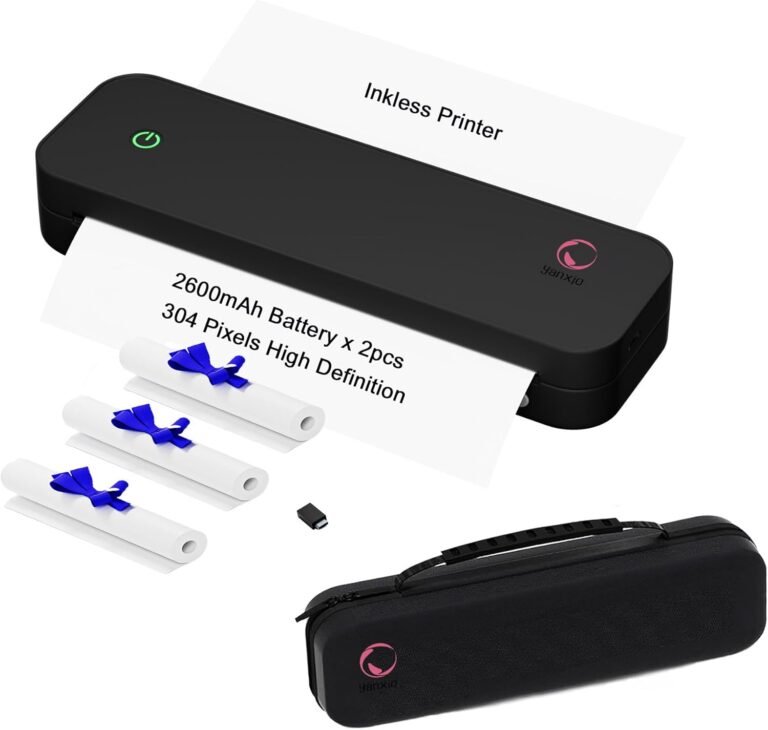 Portable Thermal Printer Review: YXA4-1 for Travel, Business, and Home Use