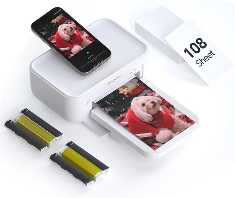 HPRT Photo Printer 4×6 Review: Thermal Dye-Sublimation for Instant Home Printing