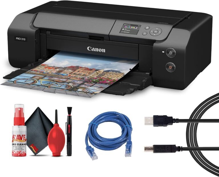 Canon imagePROGRAF PRO-310 Wireless Inkjet Photo Printer Review | 13″ Borderless Printing for Fine Art & Photography