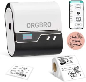 ORGBRO Z3 Label Maker Review | Portable & Wireless