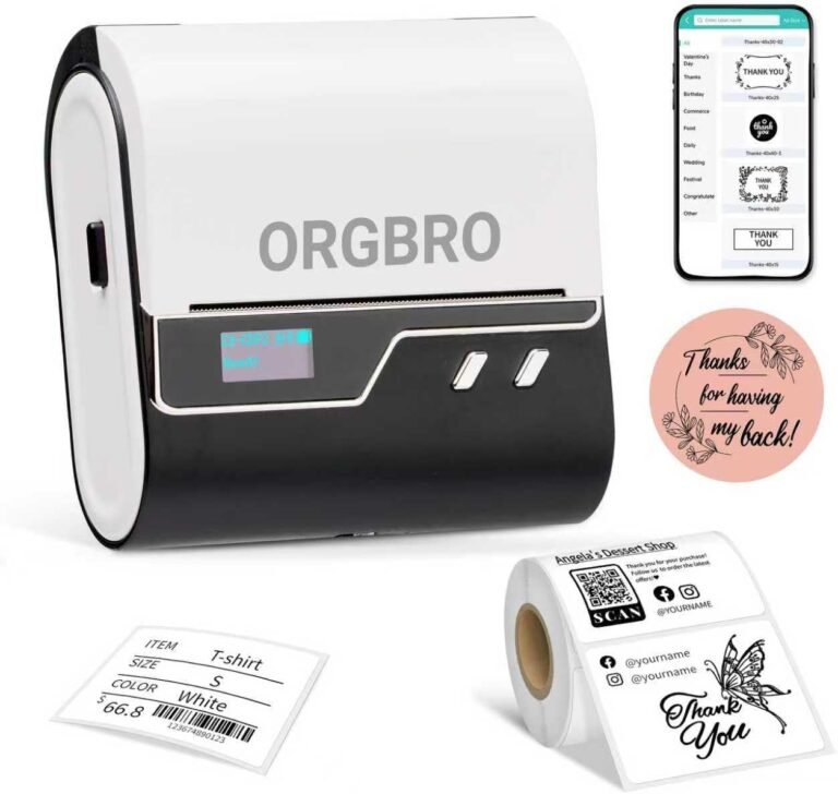 ORGBRO Z3 Label Maker Review: Thermal Printing for Home & Office Use