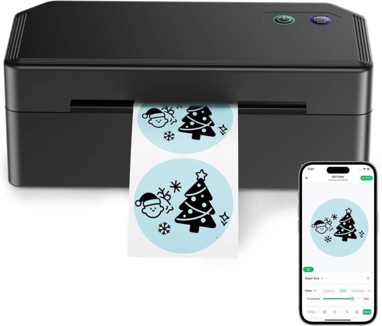 SVANTTO Y42BT-US Bluetooth Thermal Label Printer 2026 Review