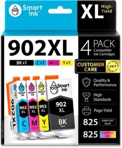 Smart Ink Compatible Ink Cartridge Replacement Review: HP 902XL for OfficeJet Pro Printers