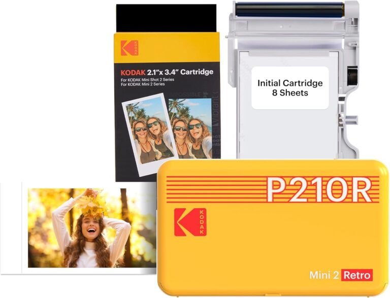 KODAK Mini 2 Retro 2×3 Portable Photo Printer Review