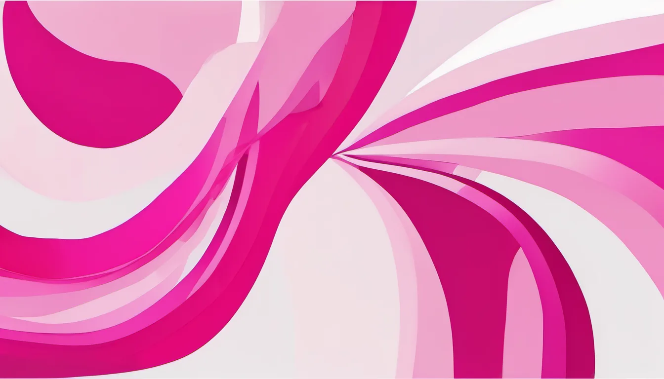 Abstract link path illustration in magenta and pale pink on white — decorative header for Affiliate Disclosure