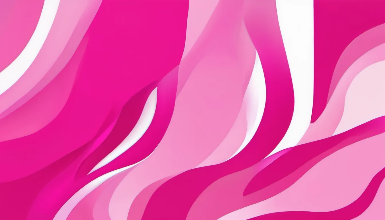 Abstract baseline band field illustration in magenta and pale pink on white — decorative header for Printer Quest